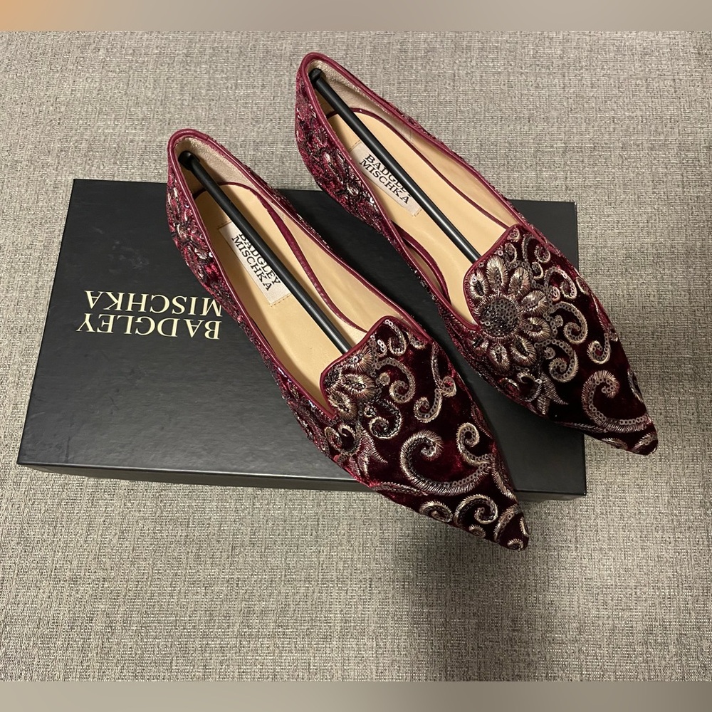 Badgley Mischka Mary Bordo Fab Loafer